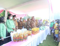 Bupati Lampung Timur M. Dawam Rahardjo Hadir Acara Pasar Murah Ramadhan 1443 H/ 2022