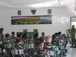 Sambutan Hangat Dandim Atas Kedatangan Rombongan Peserta KKL di Makodim 0610 Sumedang﻿