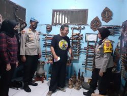 Tak di Sangka Anggota Polsek Binong Punya Keahlian, AKBP Sumarni Datang ke Galeri