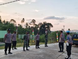 Jelang Peringatan 17 Tahun Aceh Damai, Polsek Dan Koramil 24 Darul Ihsan Lakukan Patroli Kamtibmas