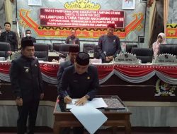 DPRD Lampung Utara Gelar Rapat Paripurna Pembahasan KUA-PPAS Tahun Anggaran 2023