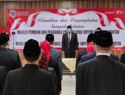 Kakanwil BPN Banten Lantik & Mengangkat Sumpah MPPW Dan MPPD Se-Provinsi Banten