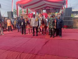 Semarak HUT RI Ke-77, Pemdes Taman Sari Gelar Budaya Adat Tradisional Ngaruat