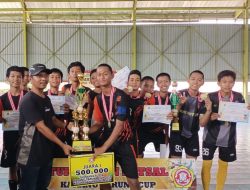 Katar Karang Asem Gelar Turnamen Futsal Karang Taruna CUP 2022