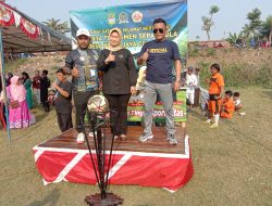 Kepala Desa Kertajaya Gelar Turnamen Sepak Bola Di Lapangan Perkesit Kampung Teko