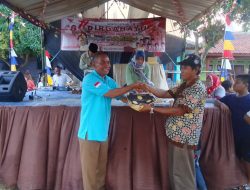 Pemdes Ranggasari Berikan Penghargaan Kepada Tokoh yang Berjasa