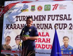Karang Taruna Ciwaduk Adakan Turnamen Futsal Cup 2022 Piala Kelurahan
