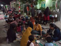 Rayakan HUT-RI Ke 77, Warga Perum GMR Sukatani Adakan Syukuran