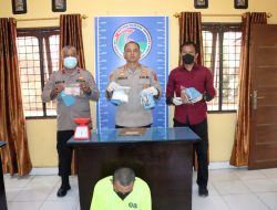 Seorang Sopir Diamankan Anggota Satresnarkoba Polres Aceh Timur Kedapatan Simpan Sabu Dua Ons
