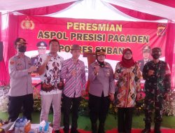 Aspol Presisi Pagaden Telah di Resmikan Oleh Kapolres Subang