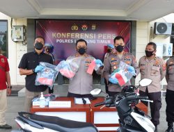 Polres Lampung Timur Melaksanakan Konferensi Pers, Tentang Penculikan Anak Di Pasir Sakti