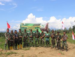 Patroli Penghijaun Kodim 0104/Aceh Timur Dalam Rangka HUT RI Ke 77