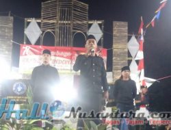 Warga Suka Mulya Cilegon Gelar Malam Puncak HUT RI Ke 77