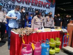 Polisi Tangkap Empat Pelaku Pengoplos Gas Elpiji Bersubsidi Ke Tabung Non Subsidi