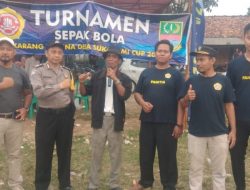 Karang Taruna Desa Sukadami Gelar Turnamen Sepak Bola