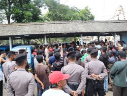 Polres Purwakarta Kawal Aksi Demo Angkutan Kota