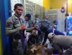 Satpol PP Cilegon Amankan Ratusan Miras Dari 2 Toko Jamu