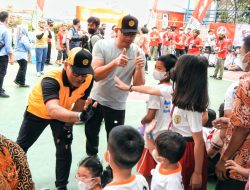 Dandim 0509 Letkol Inf, M.Horison Simbolon Bersama Forkopimda Kabupaten Bekasi Adakan Road Show BMX Goes To School