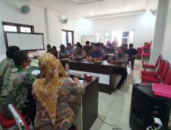 Pemdes Ciantra Adakan Rapat Minggon Membahas Penetapan Rencana Kerja TA 2023