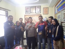 Kapolsek Karangpawitan Terima Kunjungan Silaturahmi Paguyuban Wartawan Intan Dewata