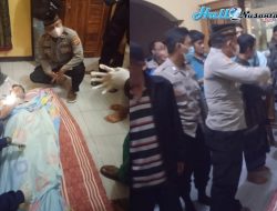 Kapolsek Karangpawitan Dan Tim Identifikasi Cek TKP Dugaan Gantung Diri