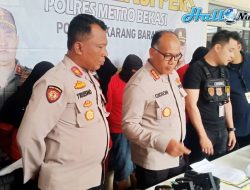 Polsek Cikarang Barat Polres Metro Bekasi Berhasil Bekuk 7 Pelaku Pemalsu  Label Expired