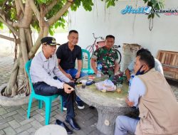 Pererat Hubungan Baik, Mendadak Babinsa Komsos Di Rumah Warga