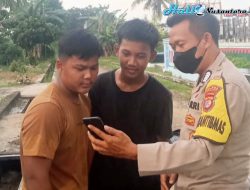 Bhabinkamtibmas Jajaran Polres Lampung Utara Sosialisasikan Aplikasi Polri Super App Ke Masyarakat