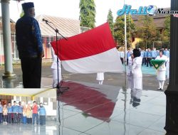 Camat Karangpawitan Drs. Dadi Zdkaria Jadi Irup Upacara Hari Korpri Ke 50