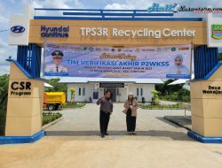 Fasilitator DP3A Menilai TP3R Di Desa Wanajaya Berpeluang Menang
