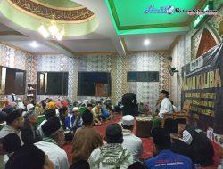Kajian Bulanan Bersama K.H Aceng Muti Badar, Ajak Jama’ah Beristiqomah