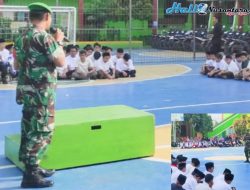 Babinsa Ajak Siswa Bijak Belajar Taat Kepada Orang Tua