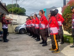 Berolahraga Menjaga Kesehatan Tubuh  Bersama Polsek Karangpawitan