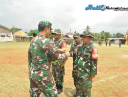 Danramil 11 Pebayuran Pimpin Gladi Penutupan TMMD Ke 115