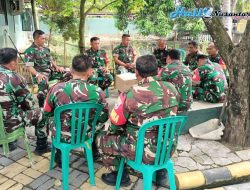 Danramil Kasih Jam Untuk Jajarannya