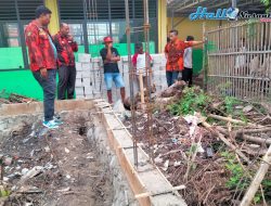 Ormas PP Sayangkan Proyek Pembangunan Pagar Di SMPN 1 Tambelang Tidak Pasang Papan Informasi