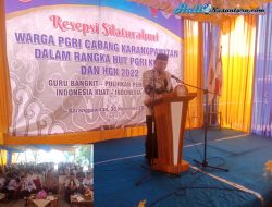 Muspika Karangpawitan Hadiri Silaturahmi Warga PGRI Cabang Karangpawitan