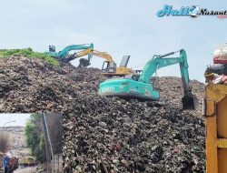 TPS Burangkeng Lakukan Penataan Dan Perapihan Pasca Longsor
