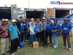 Hj. Vera Febyanthy Anggota DPR RI Komisi XI Dapil Jawa Barat VII Beri Bantuan Paket Sembako Untuk Masyarakat Terdampak Banjir Rob