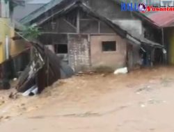 Banjir Meredam Lima Desa Di Kecamatan Sukanagara Cianjur
