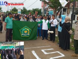 Menyambut HAB Ke 77, KUA Lemahabang Adakan Giat Jalan Santai