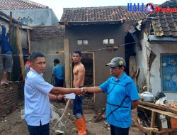 Warga Mekarsari Yang Rumahnya Ambruk Dapat Bantuan Dari PWID
