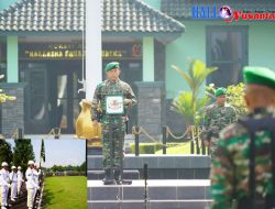 Korem 062/Tn Gelar Upacara Peringatan Hari Juang TNI AD Ke 77 Tahun 2022