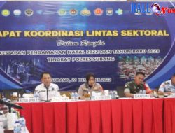 Jelang Natal Dan Tahun Baru 2023 Kapolres Bersama Forkopimda Subang Gelar Rapat Koordinasi Lintas Sektoral