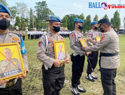 Karena Tidak Disiplin Dan Langgar Kode Etik, Polres Lampung Utara Lakukan PTDH Kepada Lima Personilnya