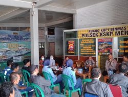 Satbimas Polres Cilegon Gelar Kegiatan Kopi Bimas Di Polsek Kskp Pelabuhan Merak