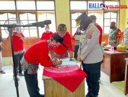 Kapolres Subang Kukuhkan Dan lantik Petugas Sat Kamling