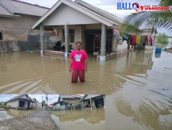 Banjir Rob Kembali Melanda Pesisir Muara Pecah Muara Gembong