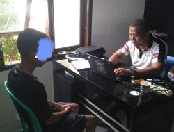 Bawa Kabur Bocah Di Bawah Umur, RD Terduga Pelaku Digelandang Ke Mapolres Lampung Utara