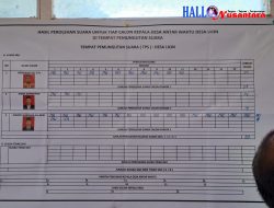 Zulkifli M Ridwan Unggul Telak Dari Rivalnya Dalam PAW Desa Licin